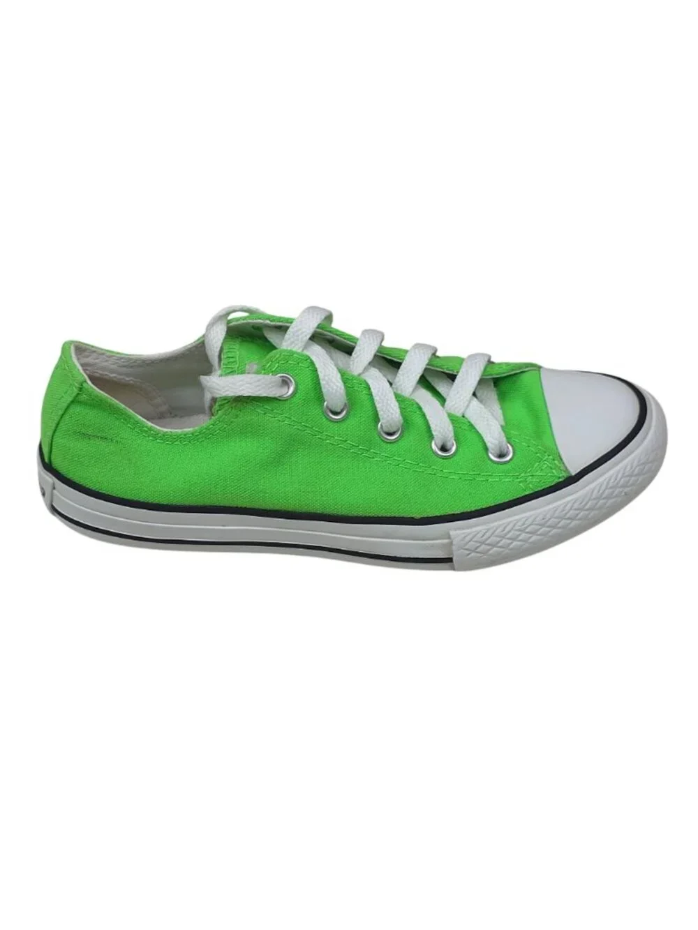 Converse Chuck Taylor All Star Low-Top Canvas Sneakers Youth Size US 2 Green